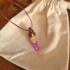 Aurakwarts Crystal Pendant