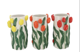 Tulpen vaas oranje