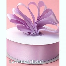 Lint Satijn (2,2 cm) per meter -  Lavendel