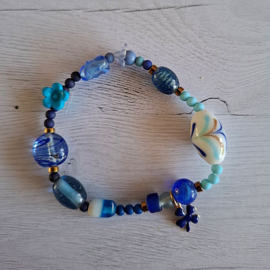 Armband Turquoise/blauw 4