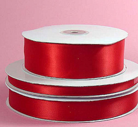 Lint Satijn (4 cm) per meter - Rood