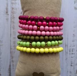 Armband Acryl 6mm