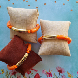 Armband Tubes Oranje