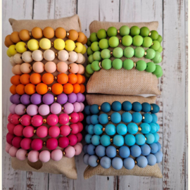 Armband Acryl 10  mm
