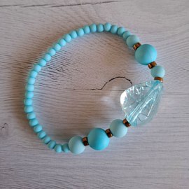 Armband Turquoise/blauw 5