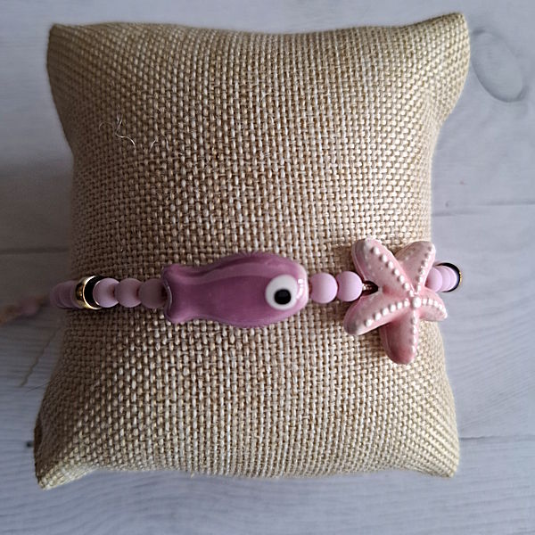 Armband Vis lila 1