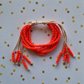 Armband string uni Oranje diversen