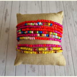 wikkelarmband Set Small Beads