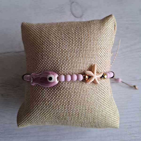Armband Vis lila 2