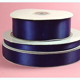 Lint Satijn (1.5 cm) per meter - Donkerblauw