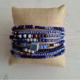 Wikkelarmband Midnight Blue X