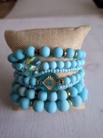 Set 7 delig- Blauw 2