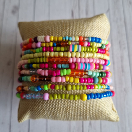 wikkelarmband Summer Mix Small Beads