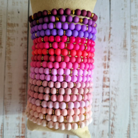Armband Acryl 6mm