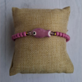 Armband Vis lila 4