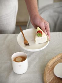 Leeff Heart Cake Plates Hester,Set of 2