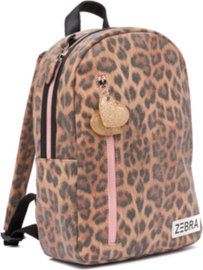 Zebra Rugzak Leopard Leo - Camel Pink luipaard Print