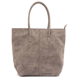 Shopper Kartel met Rits Grey