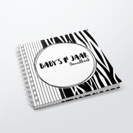 SillieBeads - Baby's 1e jaar invulboek - Hardcover