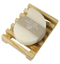 MY FLAME - Body Wash Bar - Zeepbar Met Sponsje & Houten Tray - Cadeauverpakking - Cashmere Bliss