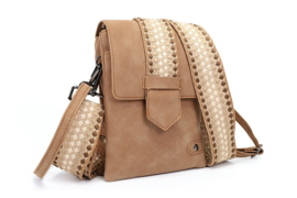 I'm Dutch Camel Crossbody & Telefoontasje Nancy / Metz