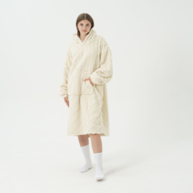 SOPHIE - Oversized Hoodie - Bone White / Offwhite