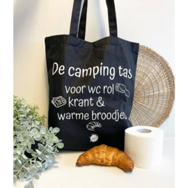 Katoenen Tas - De Camping Tas