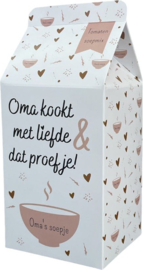 Oma kookt met liefde & dat proef je Tomatensoep The Big Gifts