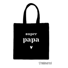 Canvas Tas - Super Papa