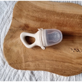 Rammelaartje Fruit Feeder Fopspeen - Beige Gestippeld