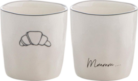 GUSTA - Mok ENJOYABLES - Set van 2 - Keramiek