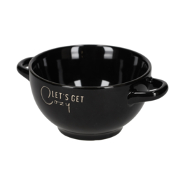 JENS Living -mRetro Soepkom- Zwart