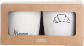 GUSTA - Mok ENJOYABLES - Set van 2 - Keramiek