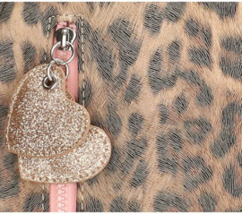 Zebra Rugzak Leopard Leo - Camel Pink luipaard Print