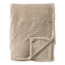 Dutch Decor - MARA Plaid - Pumice Stone - Beige