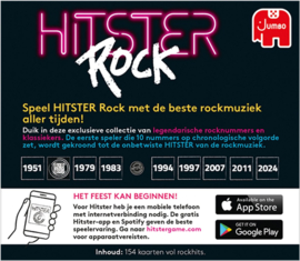 Jumbo - Hitster Rock - Uitbreidingsset - Partyspel - Muziekspel