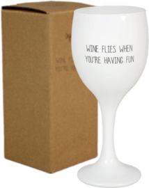 MY FLAME Sojakaars - Wine Flies When You're Having Fun- Fresh Cotton