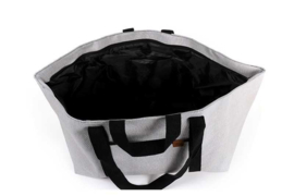 Zwarte Beach shopper / Weekendtas Mari