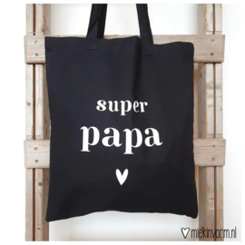 Canvas Tas - Super Papa