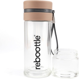 Reboottle Theeglass - Duurzame Drinkfles