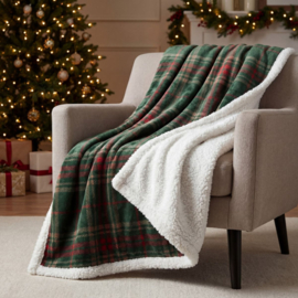 Dutch Decor - Carlton Plaid - 150x200 cm - Sherpa Fleece Deken