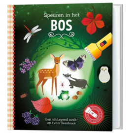 Lantaarn Publisher - Speuren in het Bos + kartonnen zaklamp