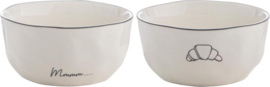 GUSTA - Kom ENJOYABLES - Set van 2 - Keramiek