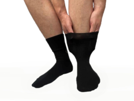 Medical Extra Wide Sock - thin socks (packed 2 pairs)