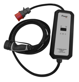 Chargeur domestique mobile triphasé de Type 2 - 16A/400V - 11 kW