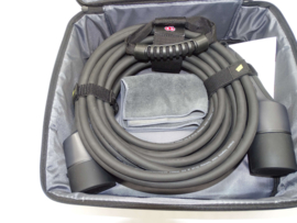 DE laadkabel set - 11 kW - 10m - 3 fase 16A