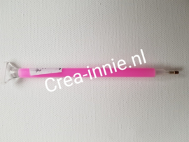 Diamond painting pen met opzet voor 6 steentjes