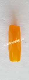 Plastic houder voor om de pen oranje