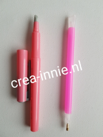 Beschermfolie snij tool roze