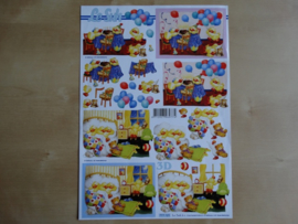 3d knipvel Baby Kinderen 777.121 Le Suh